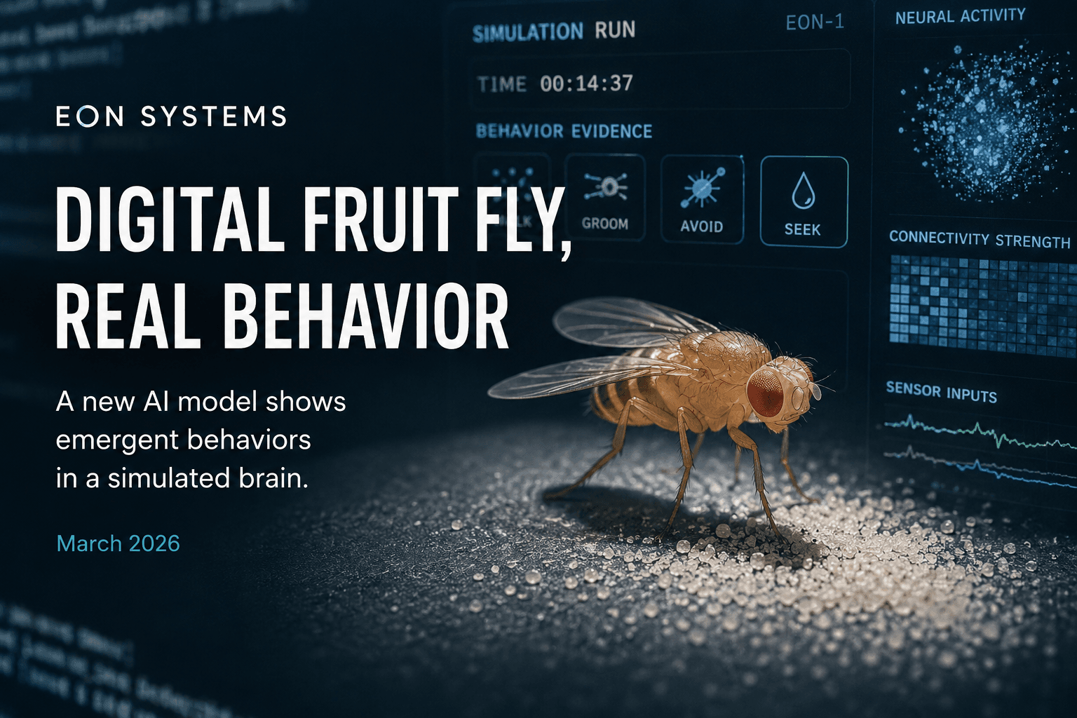 Whole-Brain Emulation Goes Embodied: What Eon Systems' Digital Fruit Fly Means for Neuroscience and Medical Devices