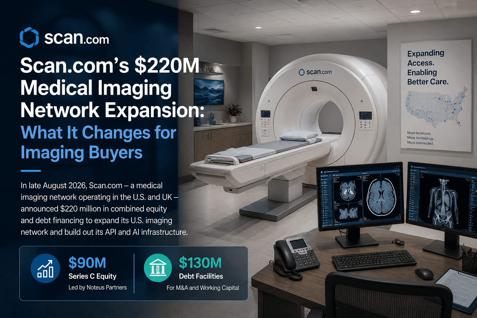 Scan.com's $220M Medical Imaging Network Expansion: What It Changes for Imaging Buyers
