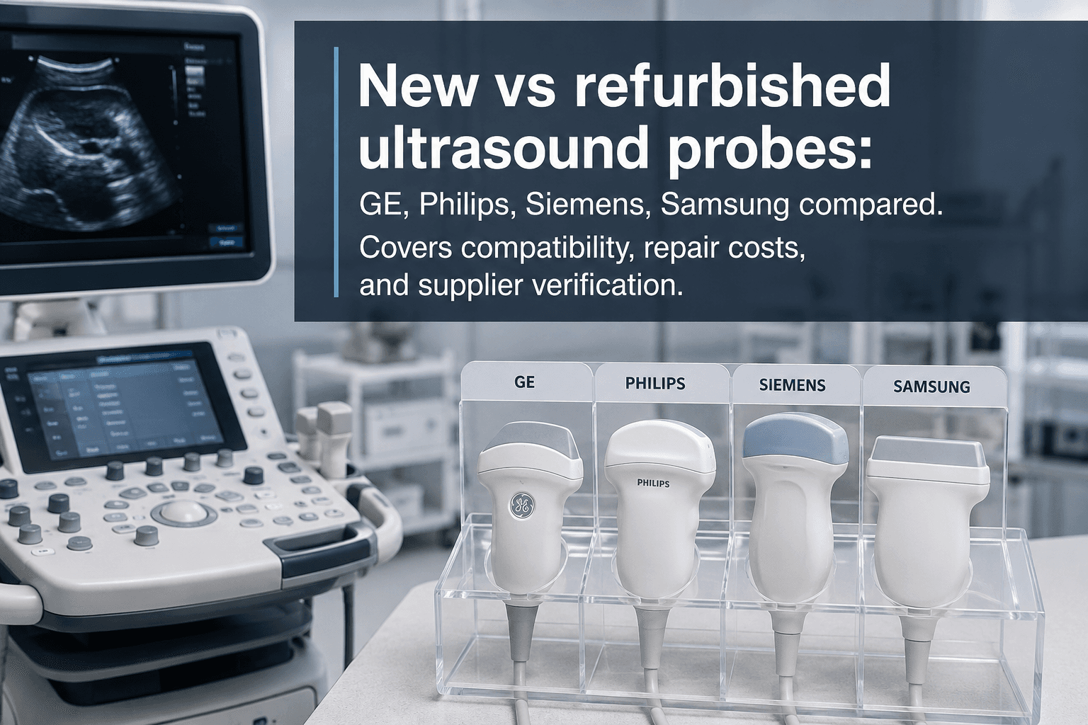 Ultrasound Transducer Buying Guide 2026: New vs Refurbished, Brand Comparison & What to Check Before You Buy