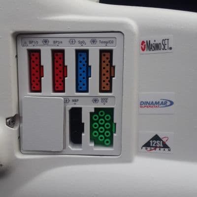 GE Dash 4000 Mobile Patient Monitor thumbnail 3