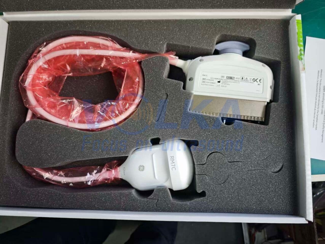 GE Healthcare RM7C 3D/4D Convex Ultrasound Transducer