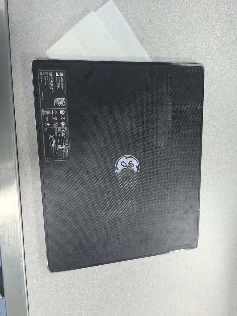 GE HD3543 Detector | Brivo DR646HD Flat Panel | Part Number 35x43 Wireless Cassette | Mobile Digital Radiography Plate | Cesium Iodide Imaging Matrix thumbnail 2