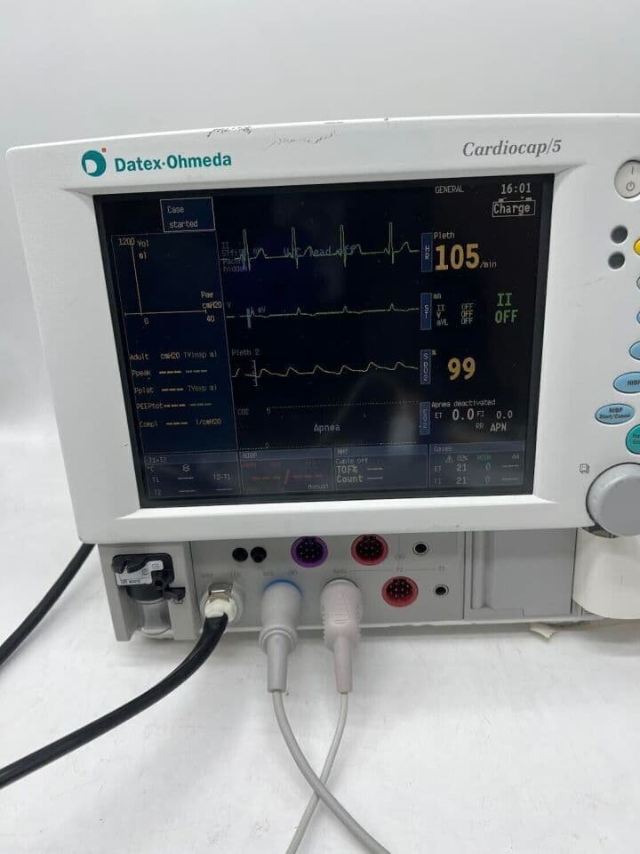 Datex-Ohmeda Cardiocap 5 Patient Monitor thumbnail 3
