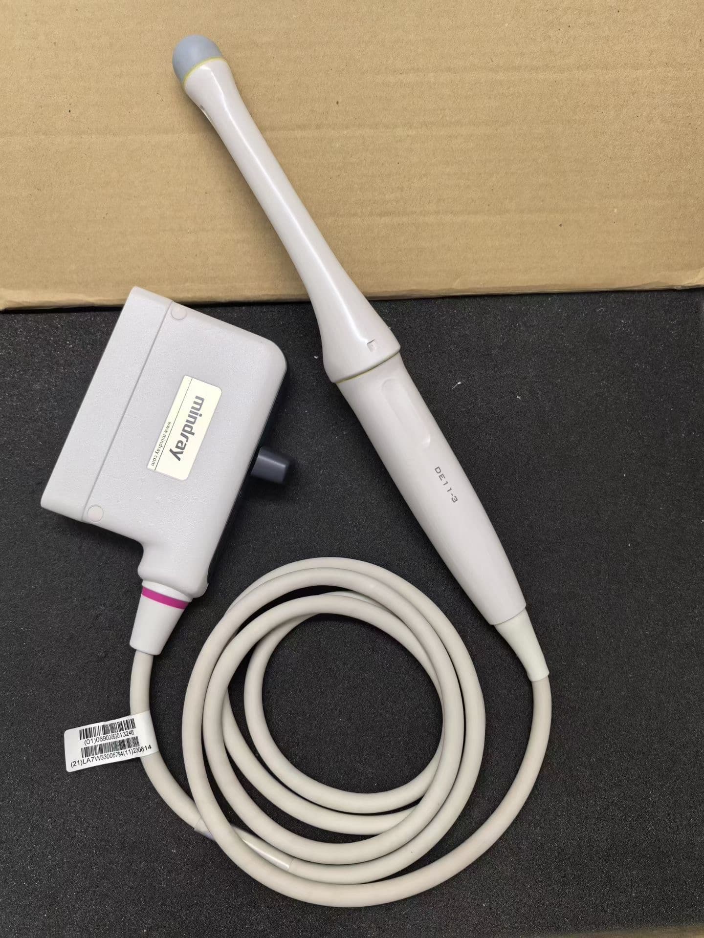 Mindray DE11-3 3-11MHz 3D/4D Endocavity Ultrasound Transducer for OB/GYN Used thumbnail 2