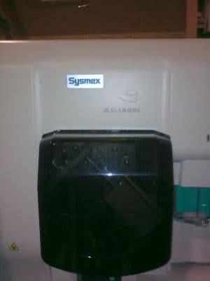 Automated Sysmex XT-1800i Hematology Analyzer