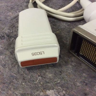 Hewlett Packard 21360A Linear Ultrasound Transducer - Membrane Needs Repair thumbnail 2