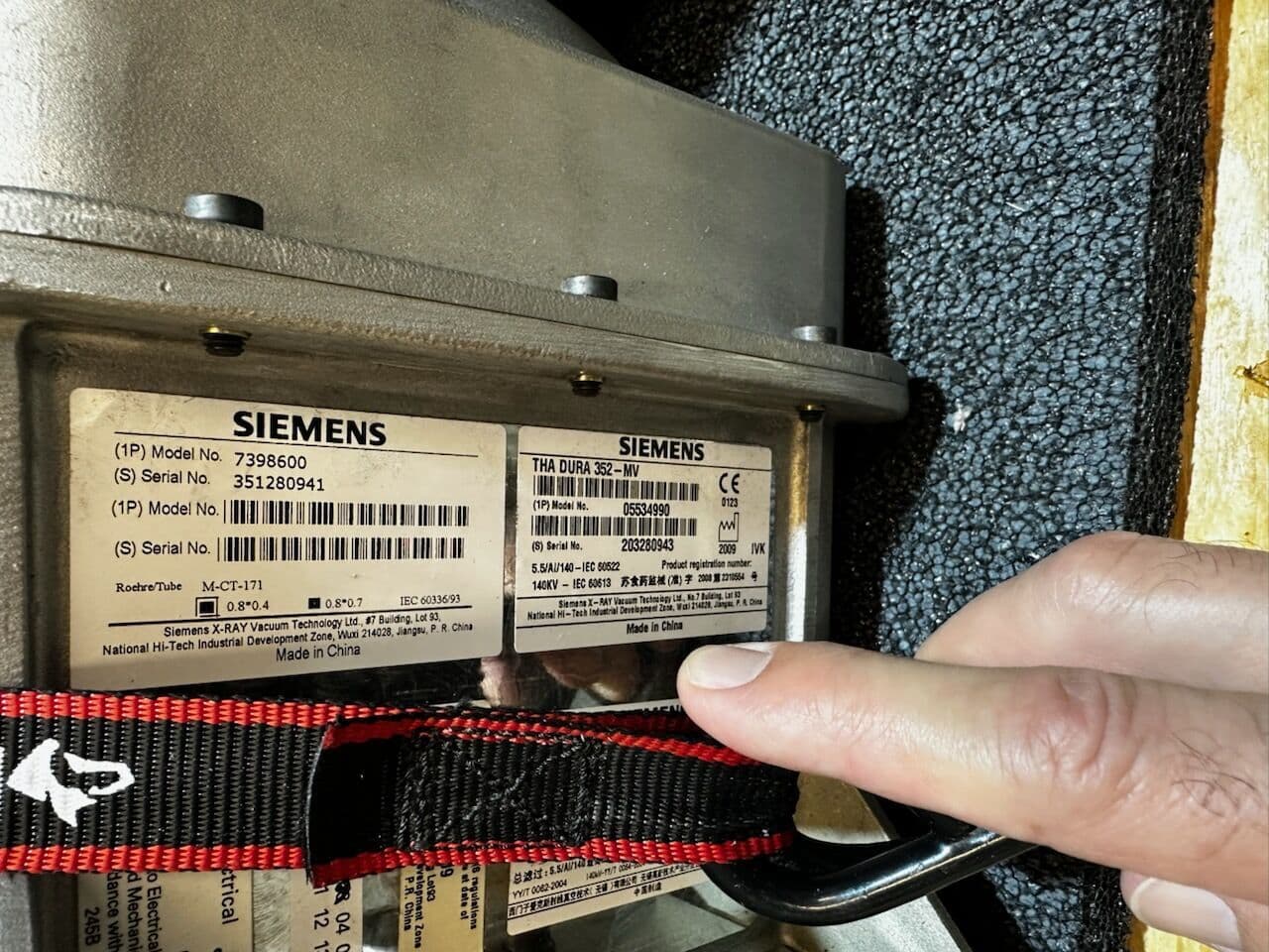 Siemens DURA 352 MV Replacement CT X-Ray Tube 05534990 thumbnail 5
