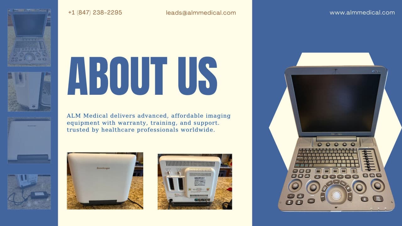 SonoScape S8 Portable Ultrasound System for Cardiac & Vascular Imaging thumbnail 2