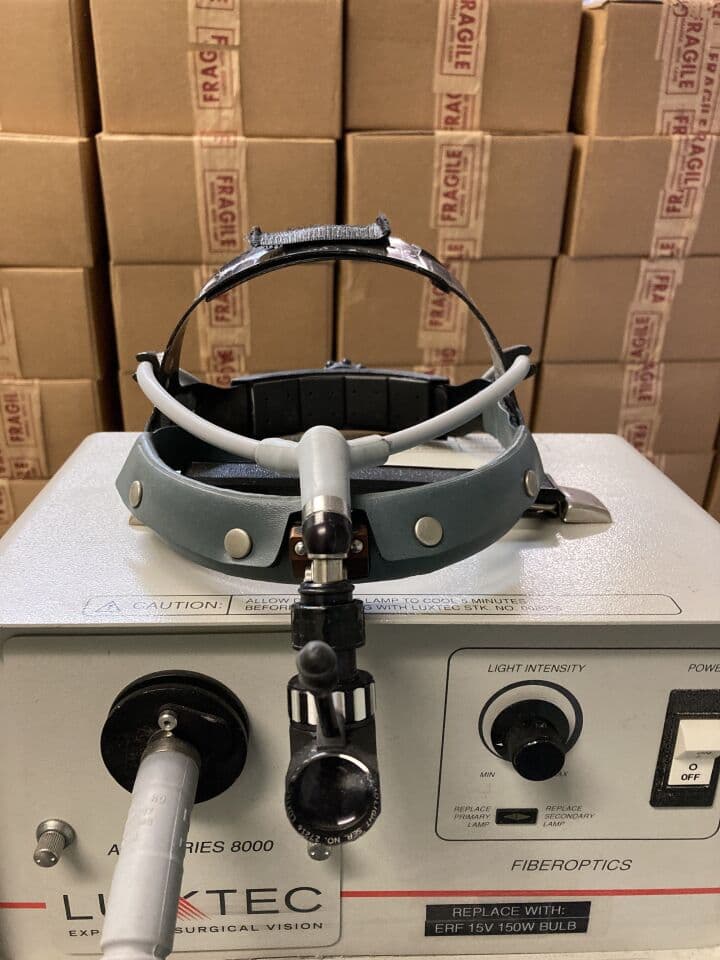 Luxtec ACO Series 8000 Fiberoptic Light Source with Headlamp thumbnail 5