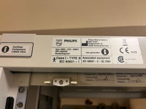 General Radiography Rad Room — Philips Bucky Diagnost thumbnail 6