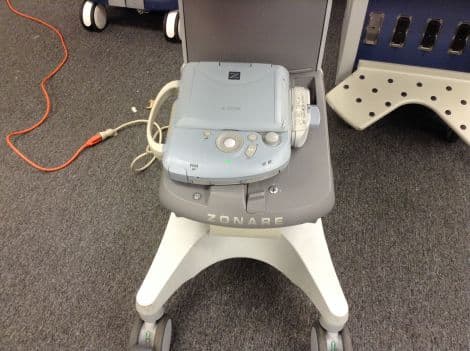 Zonare Z1 General Ultrasound System with Cart and Scan Engine thumbnail 3