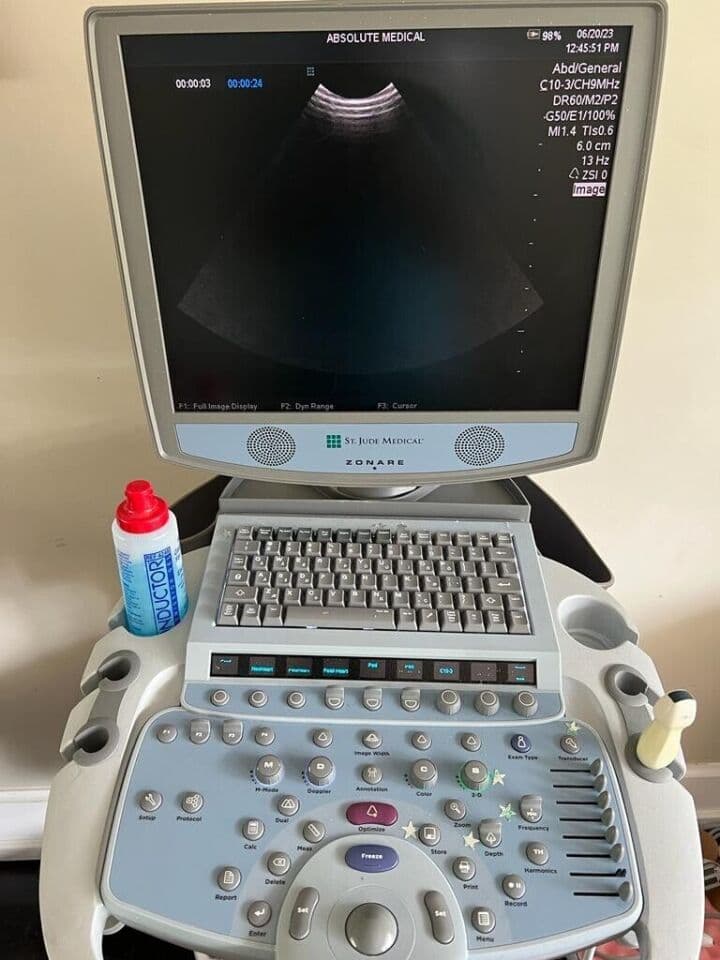 ZONARE C10-3 Curved Array Ultrasound Transducer