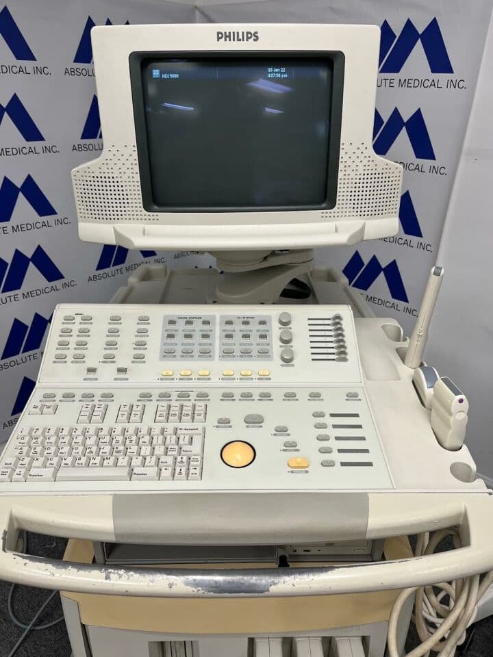 Philips HDI 5000 Ultrasound System with Three Probes thumbnail 2