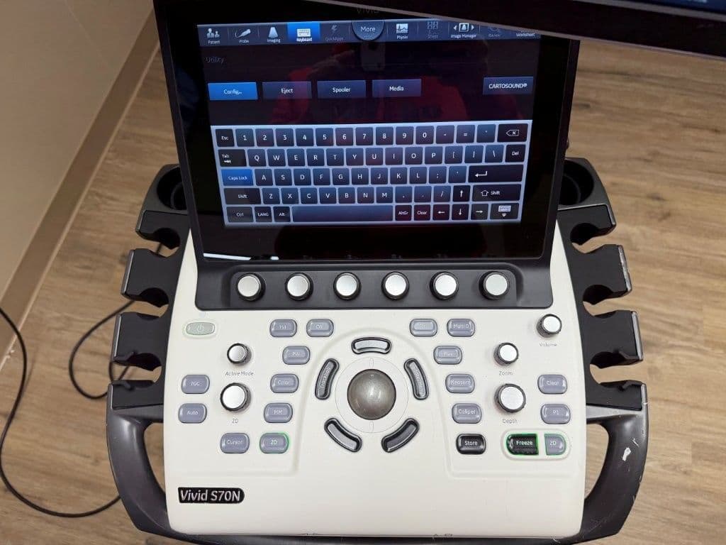GE Healthcare Vivid S70N V206 Cardiac Vascular Ultrasound System thumbnail 5