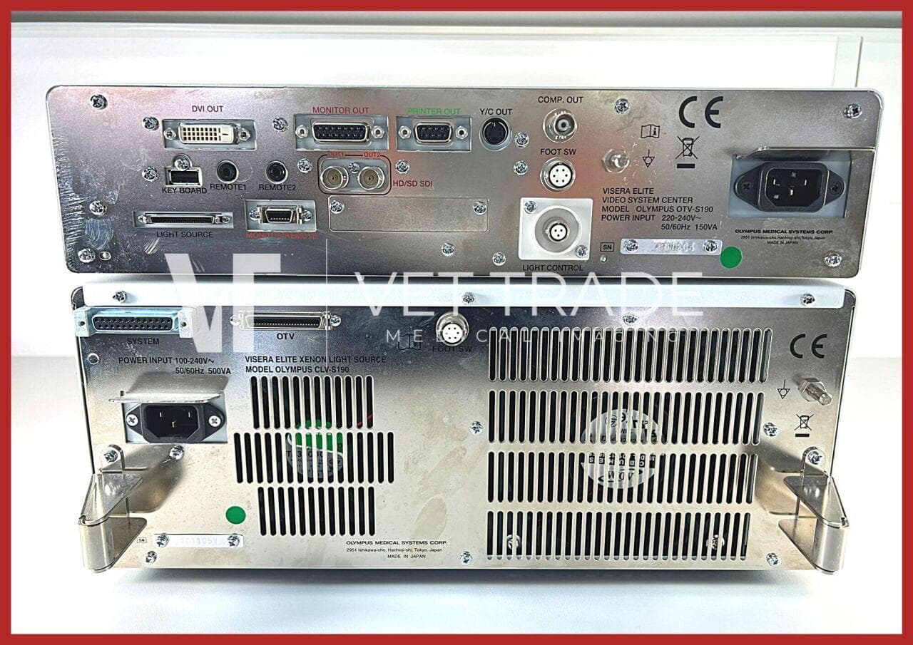 Olympus Visera Elite Endoscopy System with OTV-S190 Processor and CLV-S190 Light Source thumbnail 3