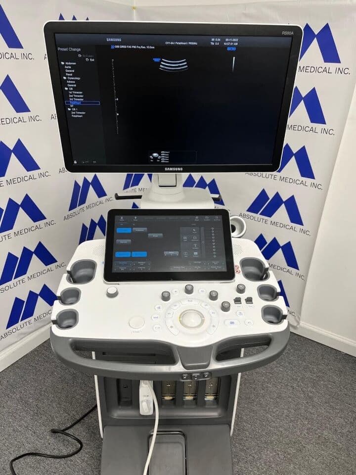 Samsung Prestige RS80A Ultrasound System for Radiology and Cardiology thumbnail 2
