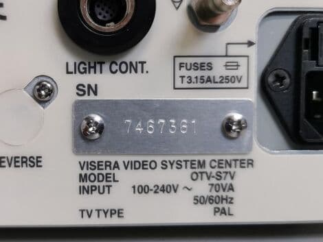 Olympus OTV-S7 / CLV-S40 Endoscopy Video Processor and Light Source thumbnail 6