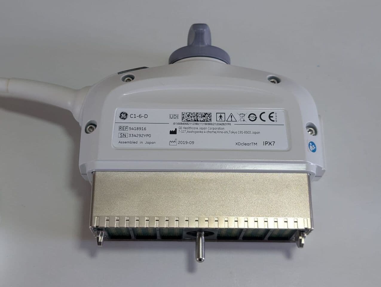 GE C1-5-D Convex Ultrasound Transducer thumbnail 2