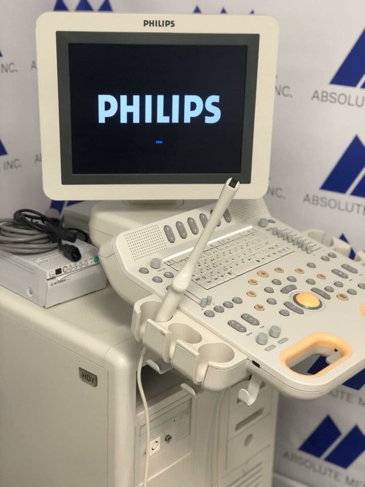 Philips HD7 Ultrasound System with C8-4v Endocavitary Probe thumbnail 8