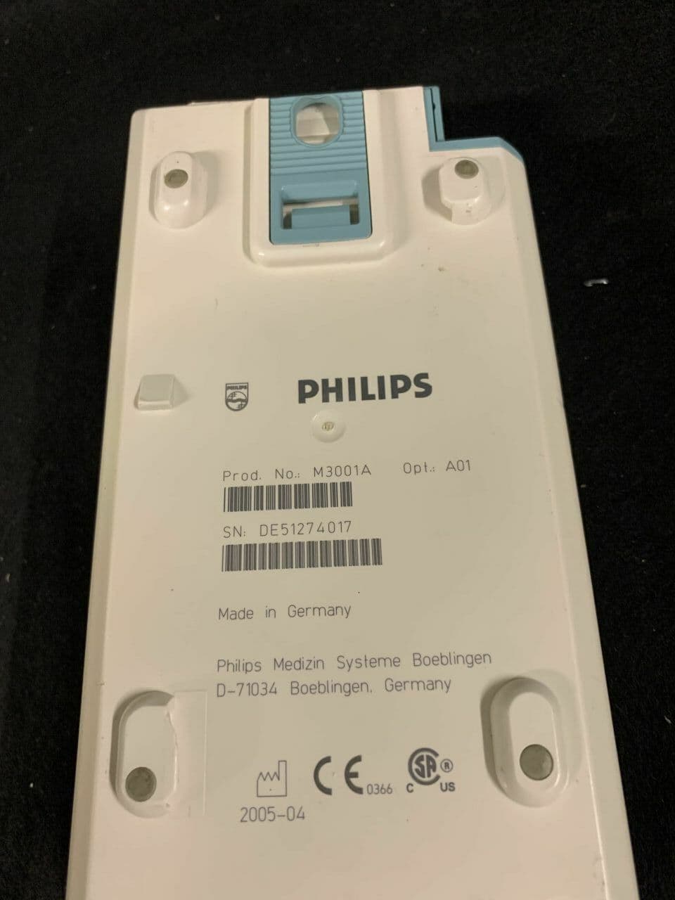 BioMed Certified Philips M3001A Opt. A01 Multi-Measurement Module