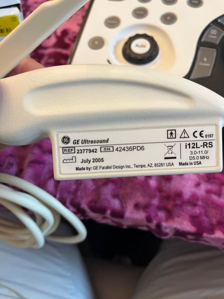 GE i12L-RS Linear Array Ultrasound Transducer thumbnail 3