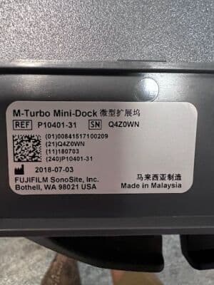 Sonosite M-Turbo Cardiac and Vascular Ultrasound System thumbnail 4