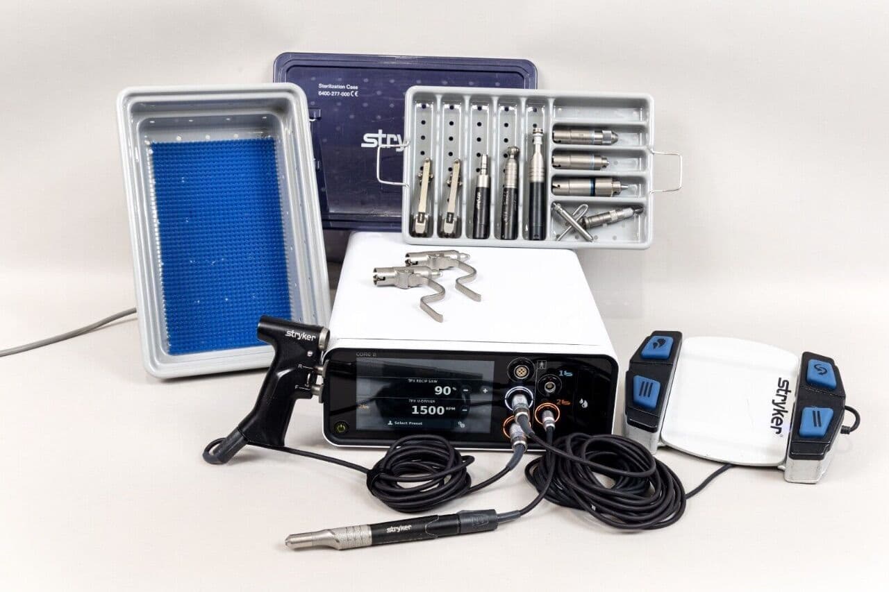 Stryker TPX Small Bone Power Set with Core 2 System