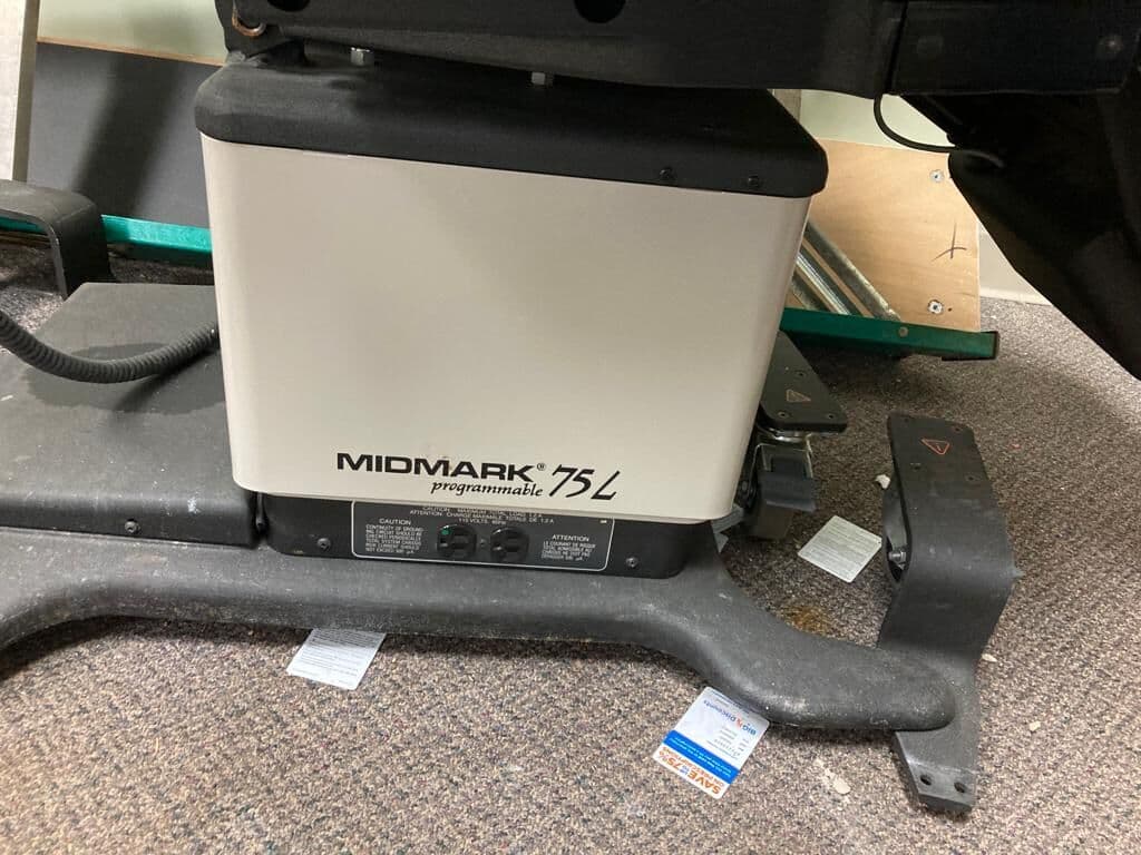 Power-Adjustable Midmark 75L Procedure and Exam Chair with Hand Control thumbnail 2