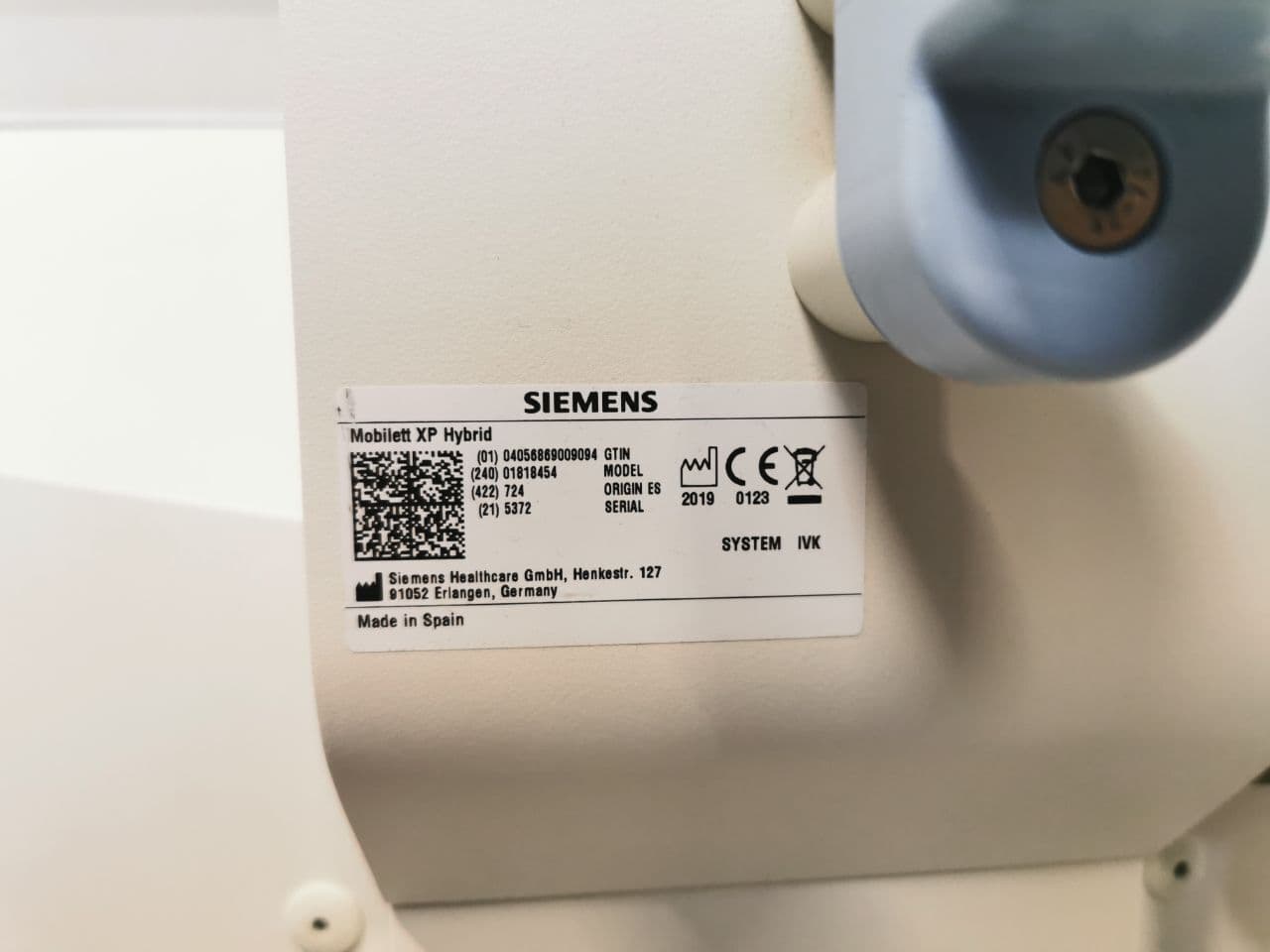 Siemens Mobilett XP Hybrid Mobile X-Ray System thumbnail 6