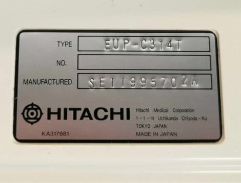 Abdominal Imaging Convex Ultrasound Transducer — Hitachi EUP-C314T thumbnail 5