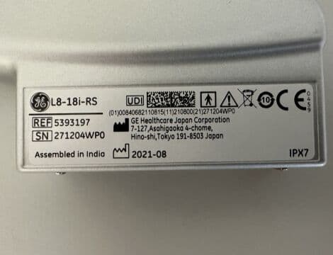 High-Frequency Linear Ultrasound Probe — GE L8-18i-RS for Vascular and Small Parts thumbnail 8