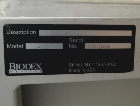 Biodex 240-100 Non-Magnetic MRI Stretcher thumbnail 5