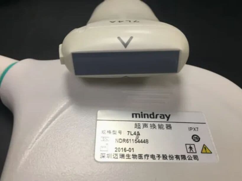 Mindray 7L4a Linear Array Ultrasound Transducer thumbnail 3