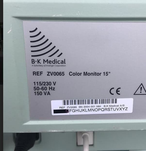 BK Medical Falcon 2101A-1 EXL Urology Ultrasound Console thumbnail 5