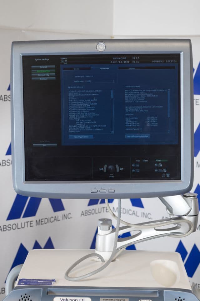 GE Voluson E8 Expert OB/GYN Diagnostic Ultrasound System thumbnail 5