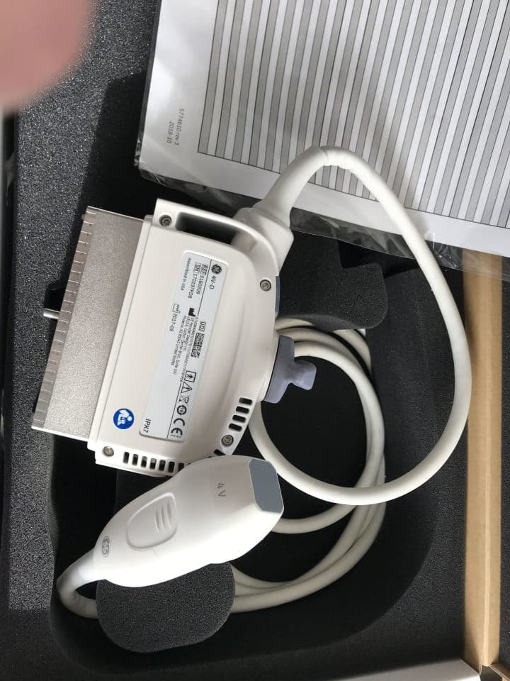 GE 4V-D Cardiac Sector Ultrasound Transducer image 1