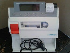 Critical Care Blood Gas Analysis — Bayer Rapidlab 348 EX Analyzer