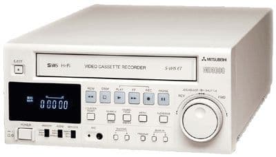 Mitsubishi HS-MD3000 Medical Grade S-VHS VCR with 34-Pin Interface