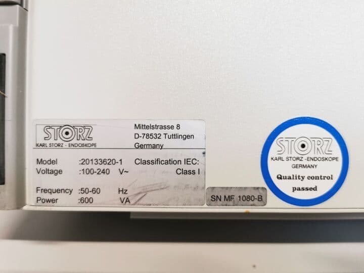 Karl Storz SCB D-C Light Endoscopic Light Source thumbnail 8