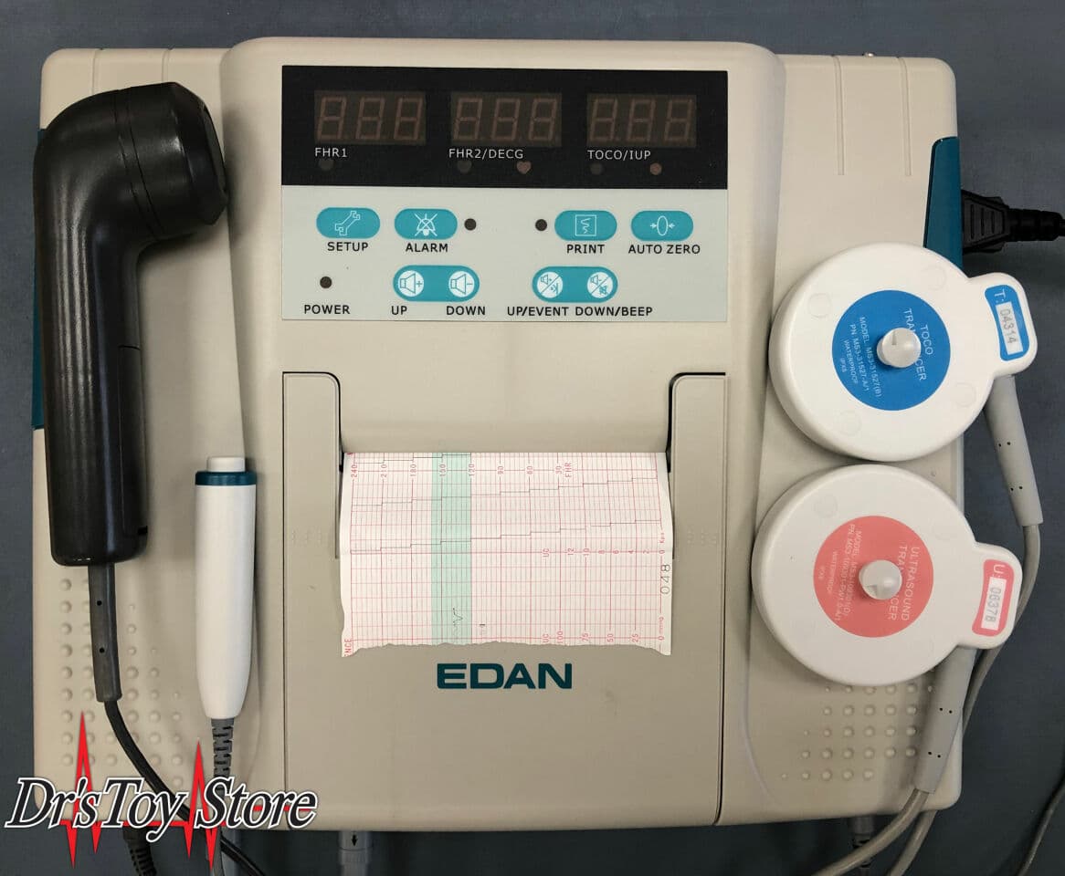 EDAN Cadence Fetal Doppler Monitor with Probes and Printer