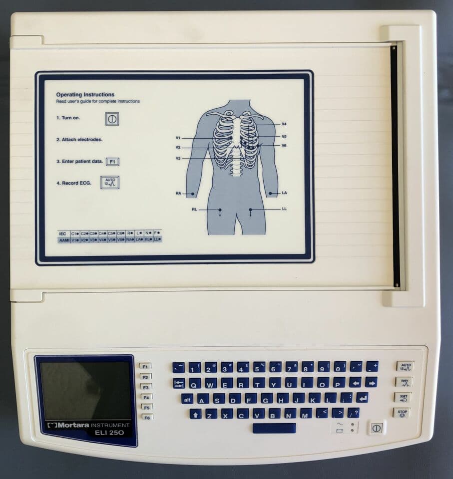 Mortara ELI 250 ECG Electrocardiograph thumbnail 2