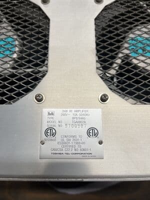 GE 2211724-2 RF Amplifier for Profile MRI Systems thumbnail 3