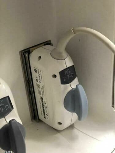 GE AB2-7-D Convex Ultrasound Transducer Probe thumbnail 3