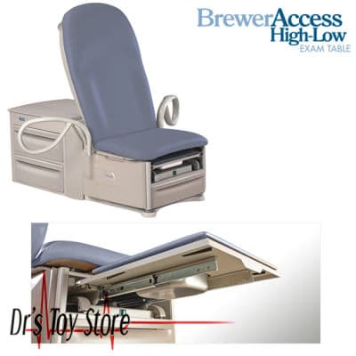 Brewer High-Low Access Power Exam Chair thumbnail 2