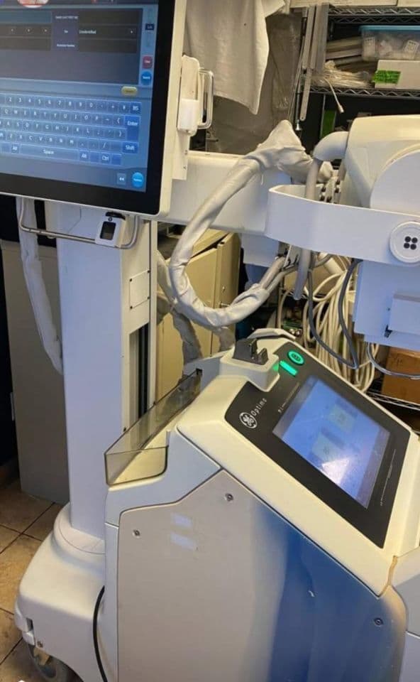 GE Optima XR200AMX Portable Digital X-Ray System with DR Panel thumbnail 7