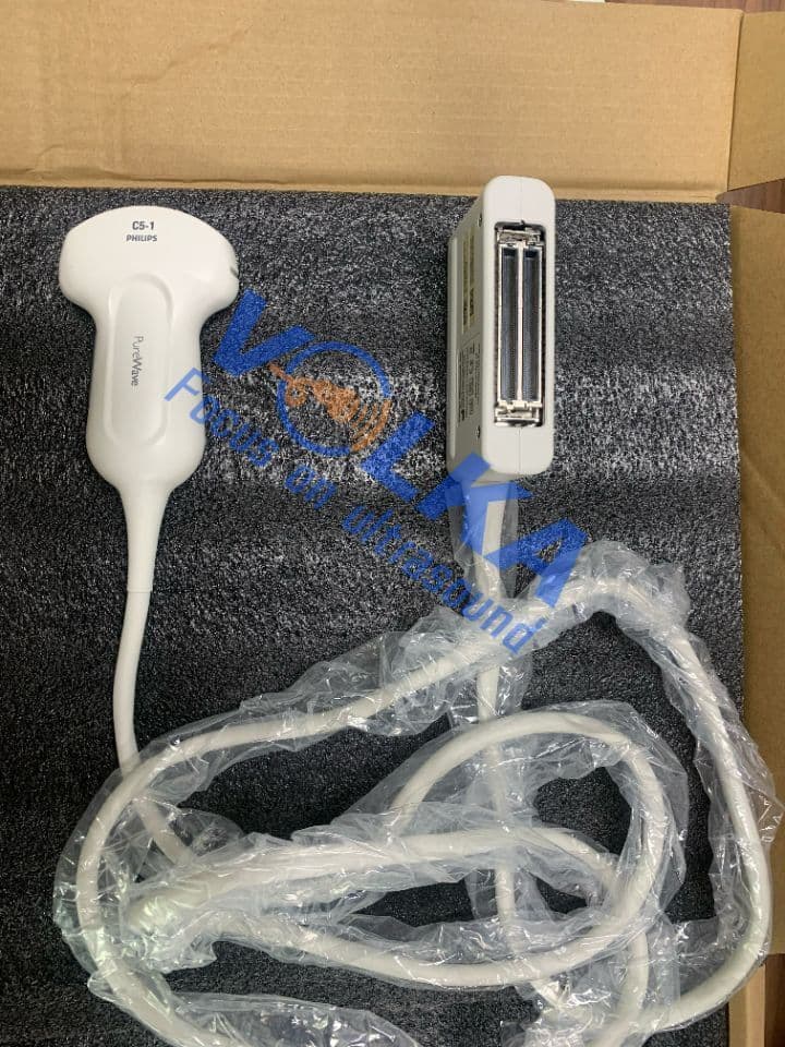 Philips C5-1 Convex Ultrasound Transducer thumbnail 2