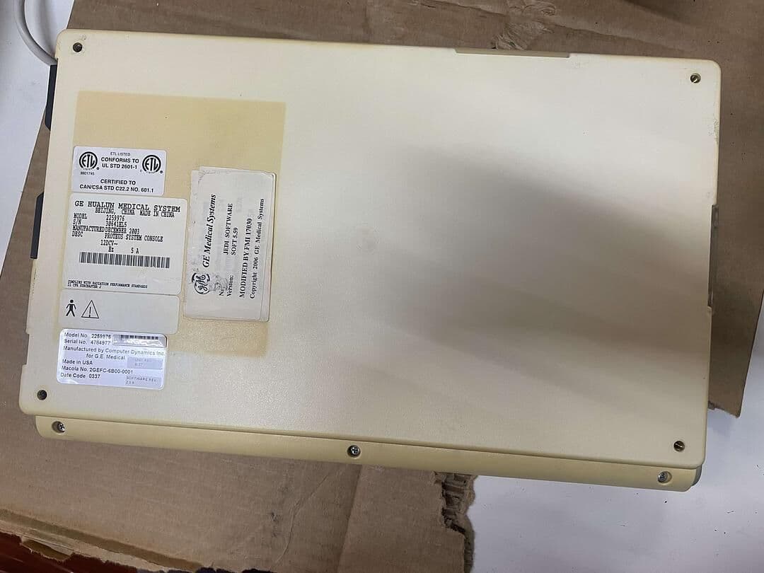 GE 2259976 Operator Console for Proteus Remote R/F Room thumbnail 2