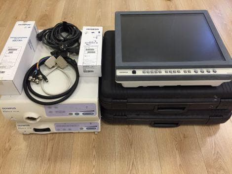 OLYMPUS Evis Exera II CV-100 Video Endoscopy System image 1