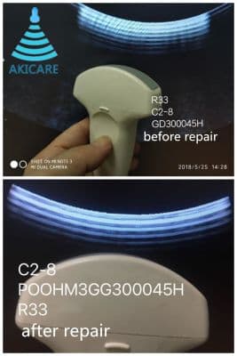 AKICARE C2-8 Broken Ultrasound Transducer for Samsung Medison