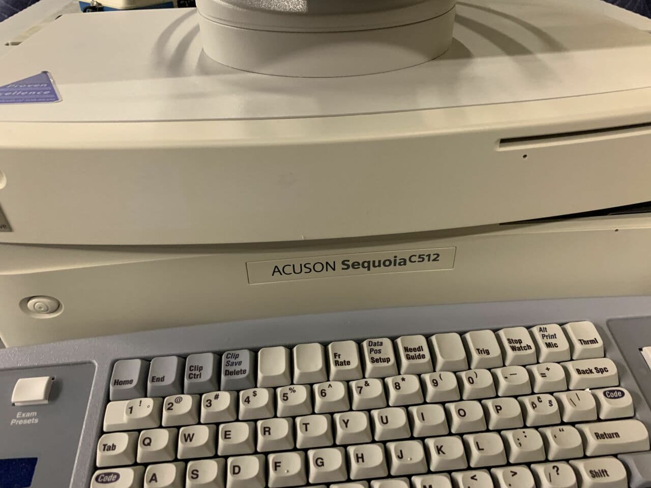 BioMed Certified Acuson Sequoia C512 Ultrasound Machine thumbnail 3